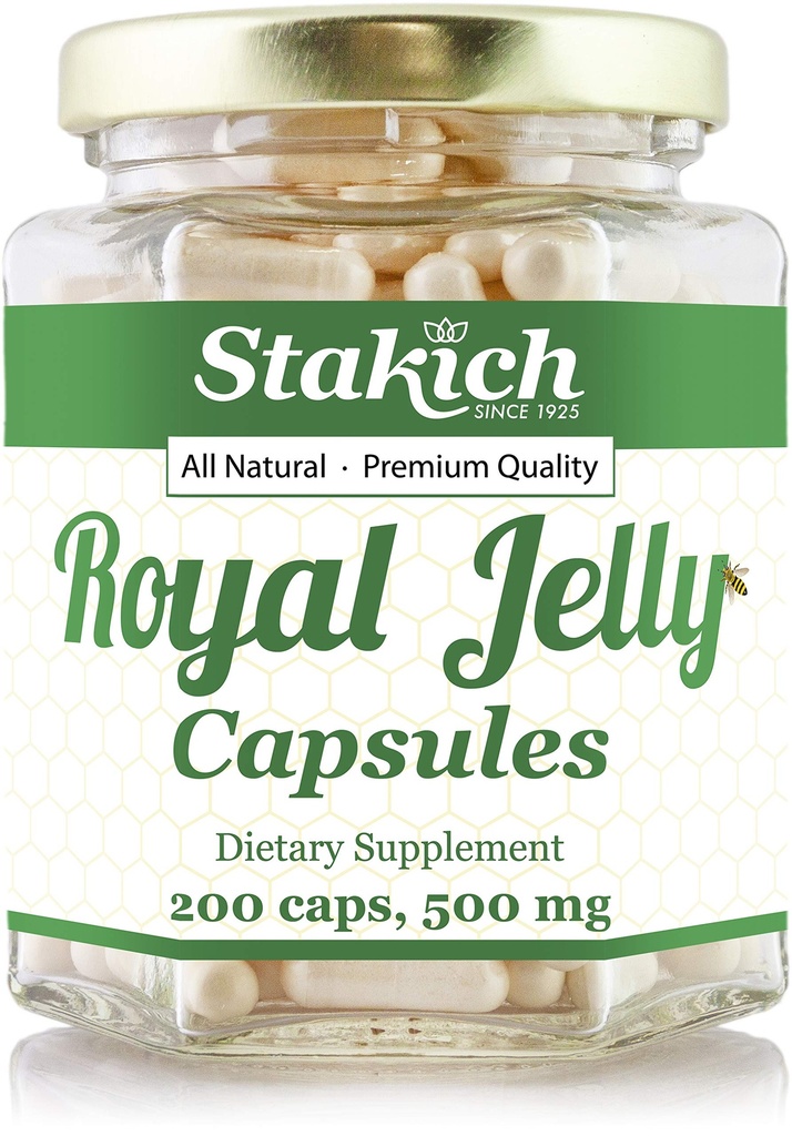 Stakich 500 mg kapslar (Royal Jelly kapslar 500 mg (200 greve))