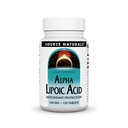 Källa Naturals Alpha Lipoic Acid stöder hälsosam sockermetabolism, leverfunktion och energigenerering * - 100 mg - 120 tabletter