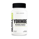 NutraBio Yohimbe Bark Extract Supplement för män och kvinnor, 4mg, 90 grönsaks kapslar