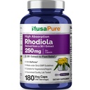 NusaPure Rhodiola Rosea 7500mg 180 Veggie Capsules (Non-GMO, Extract 30:1, Vegan & Gluten-Free) Bioperine
