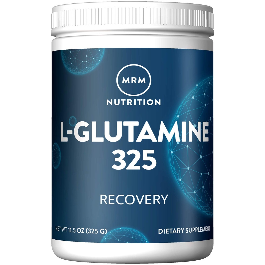 MRM Nutrition L-Glutamine | 5000mg | Återhämtning | Aminosyra | Muskelstöd | Immun + Gut Health | Fermenterad | 65 portioner