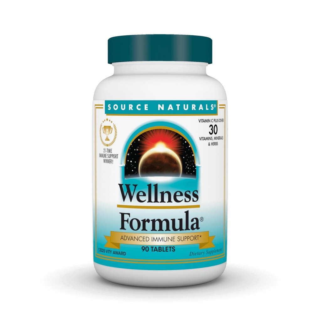 Källa Naturals Wellness Formel Bio-Aligned Vitamins & Herbal Defense - Immune System Support Supplement & Immunity Booster * - 90 Count