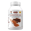 ANDREW LESSMAN Cinnamon 400mg - 360 kapslar - Hög styrka, standardiserat extrakt. Inga tillsatser. Liten lätt att svälja kapslar