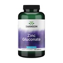 Swanson Zinc Gluconate - Mineral Supplement Promoting Prostate Health, Vision Health och Immune Support - Gluconate Form för optimal absorption - (250 kapslar, 50 mg vardera)