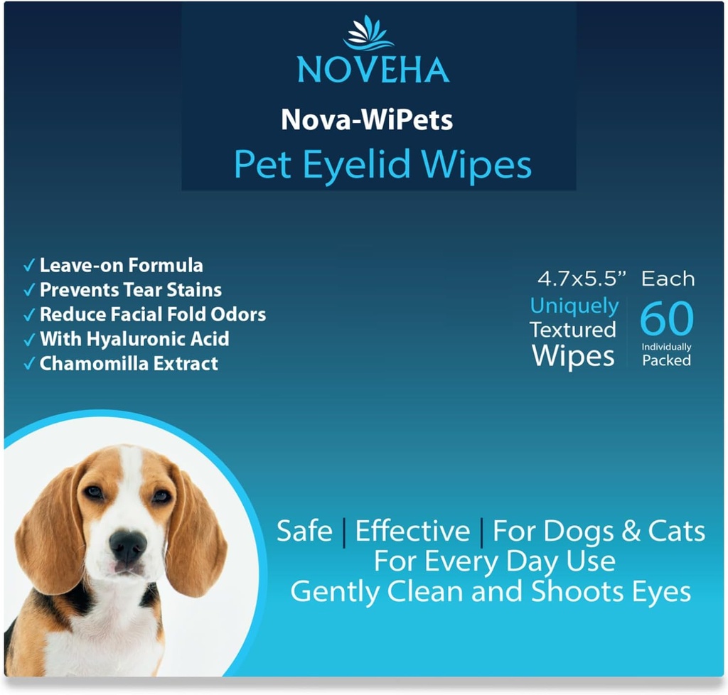 NOVEHA Pet Drops | Avancerad Lanosterollösning (60 grejer)