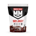 Muskelmjölk 100% Whey Protein Powder, Chocolate, 5 pund, 66 portioner, 25g protein, 2g socker, låg i fett, NSF Certified for Sport, Energizing Snack, Workout Recovery, Packaging May Vary