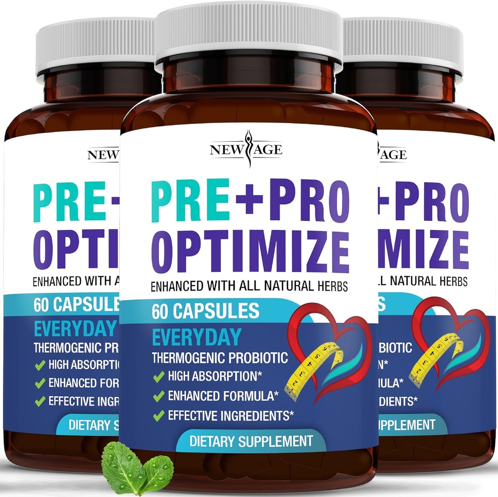 Pro Optimize Probiotics for Women, Menopause, 70 miljarder CFU, Digestive Health - Stöd för uppblåsthet, Hot Flashes, Joint Support, Night Sweats - Gut Health & Metabolism - Dong Quai (180 (Pack of 3)