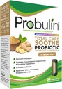 Probulin Total Care Soothe Prebiotic, Probiotic och Postbiotic + Ginger & Mint för Digestive Soothing - 15 miljarder CFU - 15 stammar - 30 Vegan kapslar