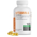 Bronson Vitamin A 10.000 IE Premium Non-GMO Formel stöder hälsosam vision och immunsystem och hälsosam tillväxt och reproduktion, 180 Softgels