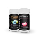 Intelligent Labs 2-i-1 Bundle of Kids' Probiotics med Sunfiber och FOS + Women's Probiotics (UTI Formel med Cranberry & D-Mannose), Ingen kylning krävs, 2 månader leverans per flaska