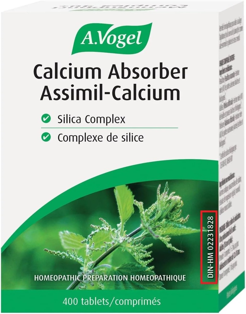 A. Vogel, Calcium Absorption 400 flikar