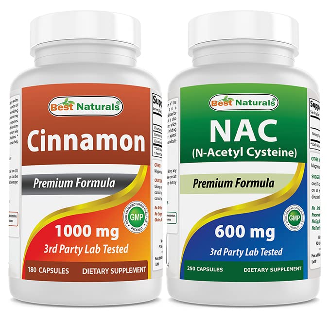 Kanel 1000 mg och NAC 600 mg