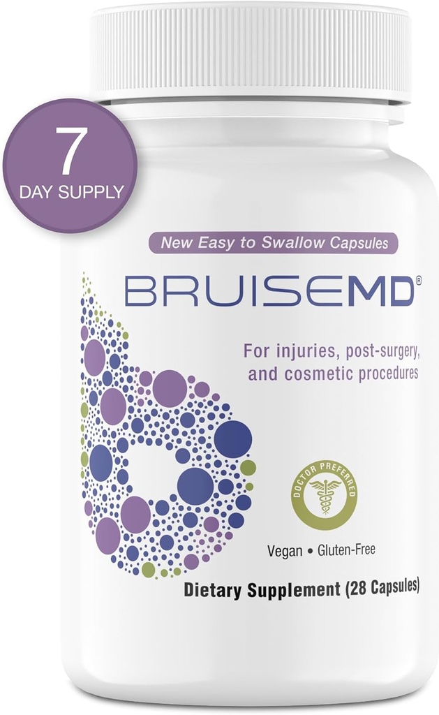 Tillägg och Gel Bundle, kombinationsbehandling för att hjälpa Clear Bruises och minska svullnaden