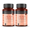 Pureclinica Hyaluronic Acid 300mg x 360 tabletter (2 flaskor med 180-12 månaders leverans). Triple Strength Hyaluronic Acid. 300% starkare än någon annan HLA tablett.