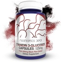 Nootropics Depot Cyanidin 3-Glucoside Capsules | 125mg | 60 greve | Black Rice Extract | C3G | Oryza Sativa | Metabolic, Vision och kognitivt stöd