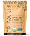 Truvani Vegan Pea Protein Powder | Peanut Butter | 20g Organic Plant Based Protein | 20 Servings | Keto | Gluten & Dairy Free | Low Carb | No Added Sugar