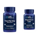 Life Extension Two-Per-Day Multivitamin med vitamin C & D och Magnesium kapslar 500mg för hjärta, hjärna, ben, cellulär hälsa