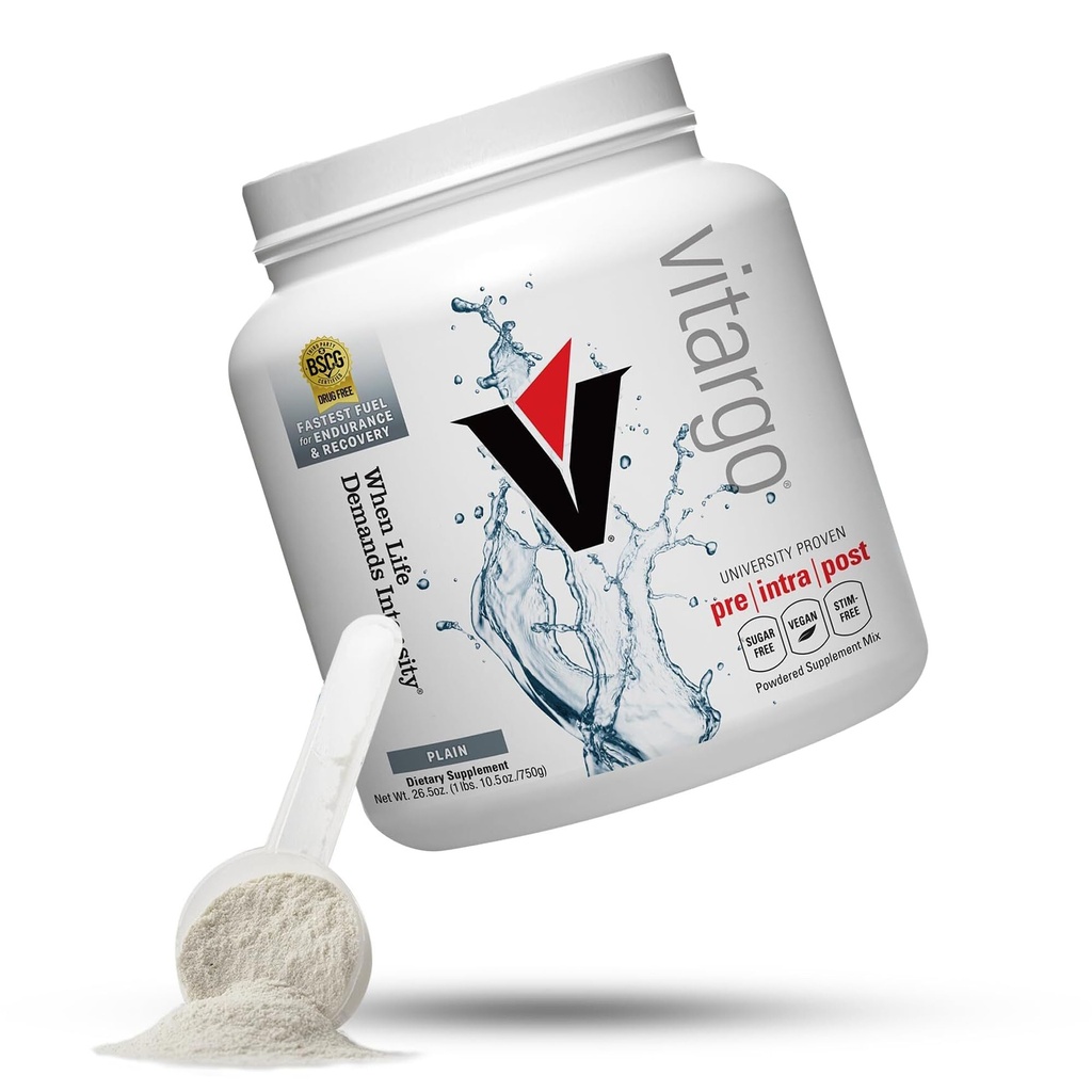 Vitargo kolhydratpulver | Feed Muscle Glycogen 2X snabbare | 1 LB Osmakad Pre Workout & Post Workout Recovery Powder | Carb Supplement för återhämtning, uthållighet, Gain Muscle Mass
