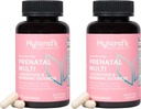 Hylands Easy Morning Prenatal Multivitamin och Digestive Health and Morning Sickness Relief, 60 Vegan Capsules, med Folate, Choline, Zink, Ginger Root, Prebiotics och Algae DHA (Pack of 2)