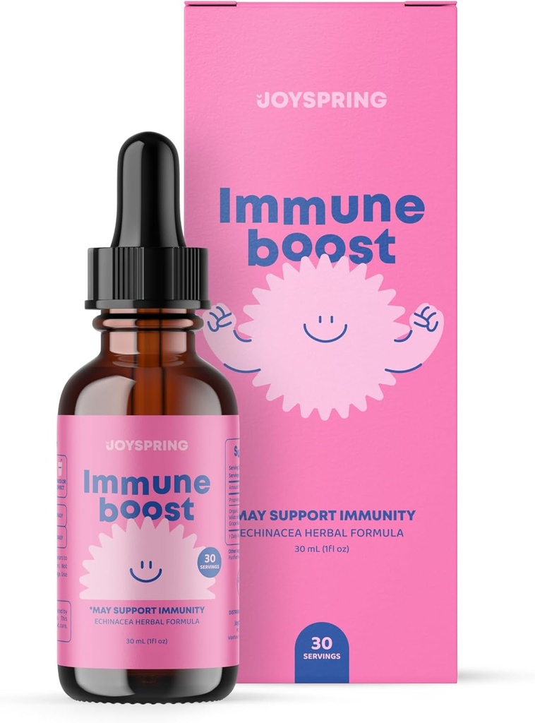 JoySpring Kids Immune Support Supplement och Saffron Supplements för barn och tonåringar för förbättrat humör och fokus
