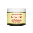 Grundläggande varumärken L-Lysine Lip Ointment med Camphor, Menthol, Vitamin A & E, 0,875 oz