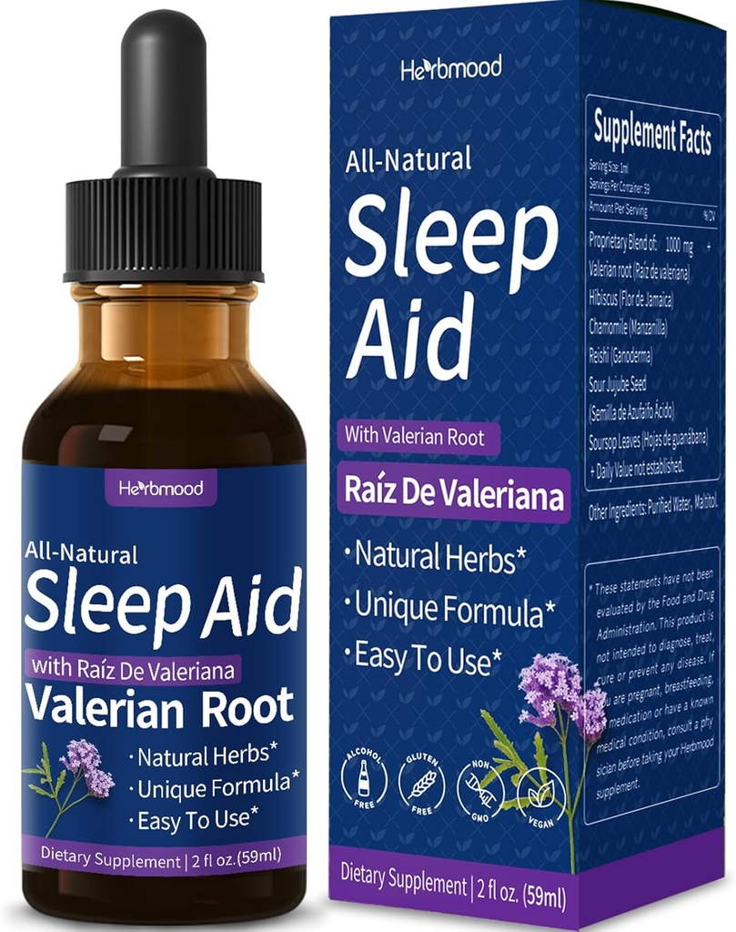 Valerian Root Fokuserade växtbaserade tillskott: Snabb Absorberande, helt naturligt komplement till Wellness