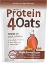 PEScience Protein4Oats, pulver för att göra fantastisk smakprotein havregryn, med Whey och Casein, Gluten Free, Maple Brown Sugar, 12 portioner