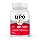Lipo-Flavonoid Plus Tinnitus Relief - Doktorrekommenderad för Ringing Ears - Kliniskt-Proven Lemon Bioflavonoid Komplex med vitamin C, B1, B2, B6, B12, & Calcium - 500 Caplets
