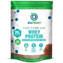 BioTrust Low Carb Lite, 20 Grams of Grass-Fed Whey Protein Isolate, 100 kalorier, ProHydrolase Digestive Enzymes, Non-GMO, fri från Soy och Gluten, rBGH-Free (14 portioner) (Chocolate Ice Cream)