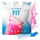 FITTEAM Fit Sticks Organic Energy and Wellness Beverage - Organic Energy Drink Mix - Mental Focus, Energy and Metabolism Boost - Mood Support och Antioxidanter - 30 Individuellt inslagna Stick Packs