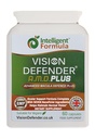 Vision Defender Plus Eye Supplement: AREDS2 Formula Vitaminer, Minerals (Lutein, Zink) Förbättrad med Meso-Zeaxanthin för kompletta ögon/Eyesight Health Care & Support. 60 Enkelt att Svälja Vegan Capsules