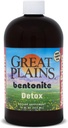 Yerba Prima Liquid Great Plains Bentonite Clay - från antika vulkaniska Ash - Naturlig mineraltillskott