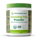 Amazing Grass Greens Trio: Greens Powder med Wheatgrass, Alfalfa, & Barley Grass, Rich Source of Chlorophyll, 30 portioner