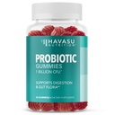Probiotiska Gummies för Digestive Support och Gut Health - 1 Billion CFU Bacillus Coagulans - 60 Count - Shelf Stable, Non-GMO, Gluten-Free och Vegetarian - 2 månaders leverans, Mixed Berry Flavor