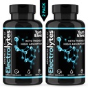 Komplett Electrolyte Supplement w High Bioavailability och Cmax Chloride Potassium Magnesium för uthållighet Muscle Recovery Mental Focus. Snabb rehydrering salter och Keto vänliga piller med 200 caps