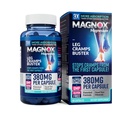 MAGNOX® Leg Cramps Buster | 380mg Magnesium för Leg Cramps på natten | Magnesium Supplement for Muscle Spasms | 3X More Absorption | Döda havsmineraler | Sleep & Muscle | 60 Caps