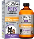 Sovereign Silver Pets Immune Support - Colloidal Silver, Bio-Active Silver Hydrosol, för hundar och katter, 10 ppm, Liquid Twist Top, 16 Fl Oz, (473 ml)