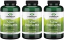 Swanson Saw Palmetto - Herbal Supplement Promoting Male Prostate Health Support - Natural Hair Supplement & Urinary Health Support (540 mg 250 kapslar) (3 Pack)