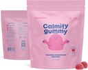 JoySpring Kids Magnesium Gummies - Calm Gummies för barn - Calm Magnesium Support Naturligt för småbarn och tonåringar Tasty Low Sugar Calming 60 Count