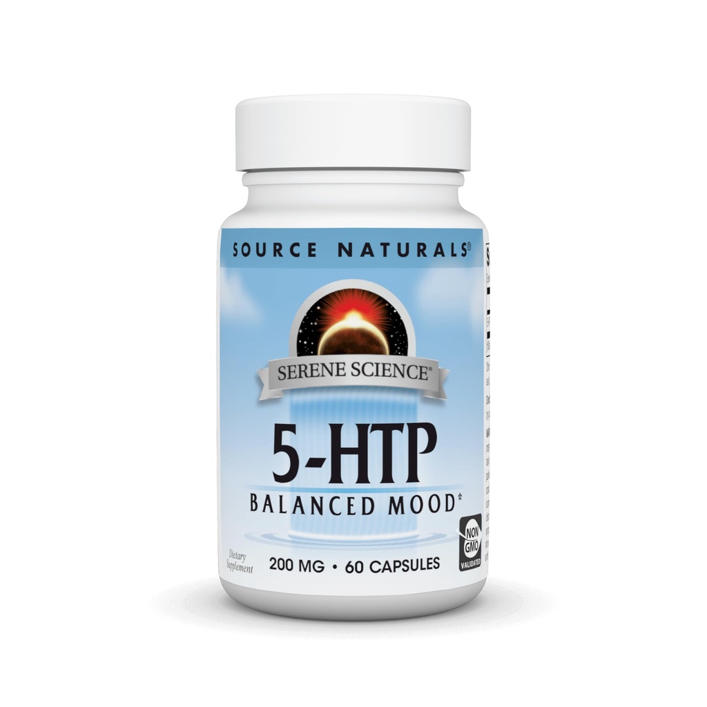 Källa Naturals Serene Science 5-HTP 200 mg - 60 kapslar