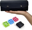 VOFOON Travel Pill Organizer 4 gånger om dagen, Weekly Pill Box 4X per dag Medicine Organizer Pill Case för vitaminer Medicin Fiskoljor Kosttillskott