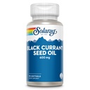 SOLARAY Black Currant Seed Oil 600 mg - Supplying Antioxidants, Gamma Linolenic Acid (GLA), Alpha Linolenic (ALA) och Linoleic Acid (LA) - Skin Health Support - 60-Day garanti, 90 Serv, 90 Softgels