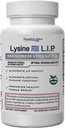 Superior Labs Lysine Immune Plus Lip, Clinically Proven Lip Health & Support, L-Lysine Bound to HCI for Optimal Stability & Absorption for Fast Results, Bioactive with Zero Harmful Additives
