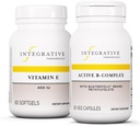 Integrativ terapeutik Bundle med aktiv B-komplex, 60 kapslar och vitamin E, 60 Softgels - Aktiv B-komplex för att stödja energimetabolism * - Vitamin E för att stödja hjärthälsa och antioxidantaktivitet *