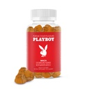 Playboy - Maca Root Gummies för kvinnor och män (60 greve - Peach smaksatt) - Boost Sexual Vitality, Libido, fertilitet - Maca Gummies Supplement - 100% naturlig, Vegan Non GMO - 4:1 Extract Maca Peruana