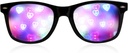 Ultimate Diffraction Glasses - 3D Rainbow Heart Effect - Great Edm, Concert och Rave Accessory