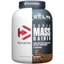 Dymatize Super Mass Gainer Protein Powder, Rich Chocolate, 52g Protein, 1g Kreatin, 1280 Kalorier, 10.7g BCAAs, 245g Carbs, Innehåller Whey Protein Powder, Isolate och Casein (8 portioner)