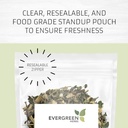 Evergreen Herbs Cuachalate Herb (Amphipetyglum Adstringens) - Lösbar stå upp påse för att säkerställa färskhet! (Tea Bags)