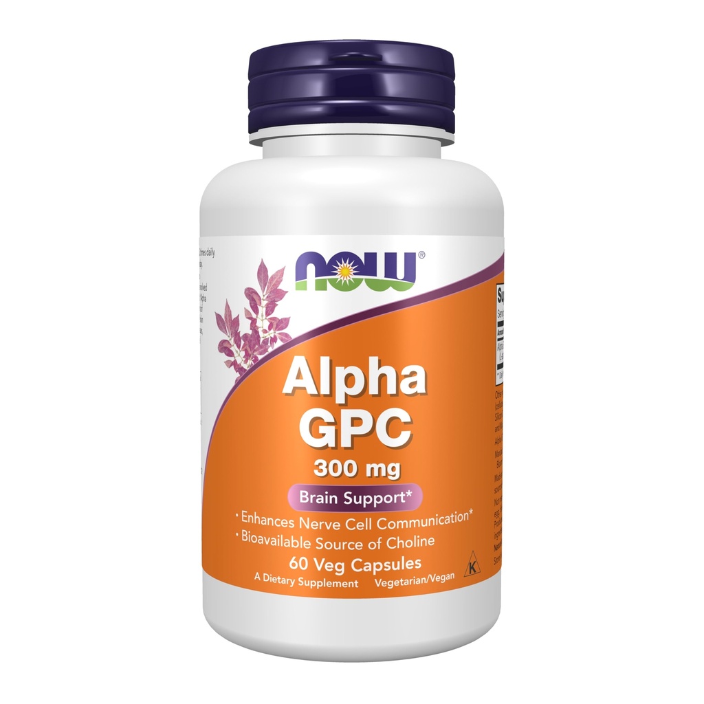 Nu matar Alpha Gpc 300mg, 60 Veg Caps (Pack of 2)