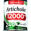FITO MEDIC'S Lab | Artichoke Extract | Artichoke Extract Capsules | 240 kapslar | 12000 mg | alcachofa.